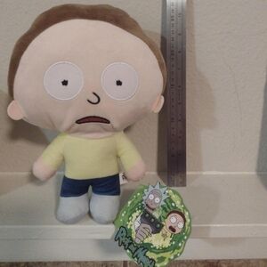 Rick and‎ Morty Plush Toy - Yellow and Blue